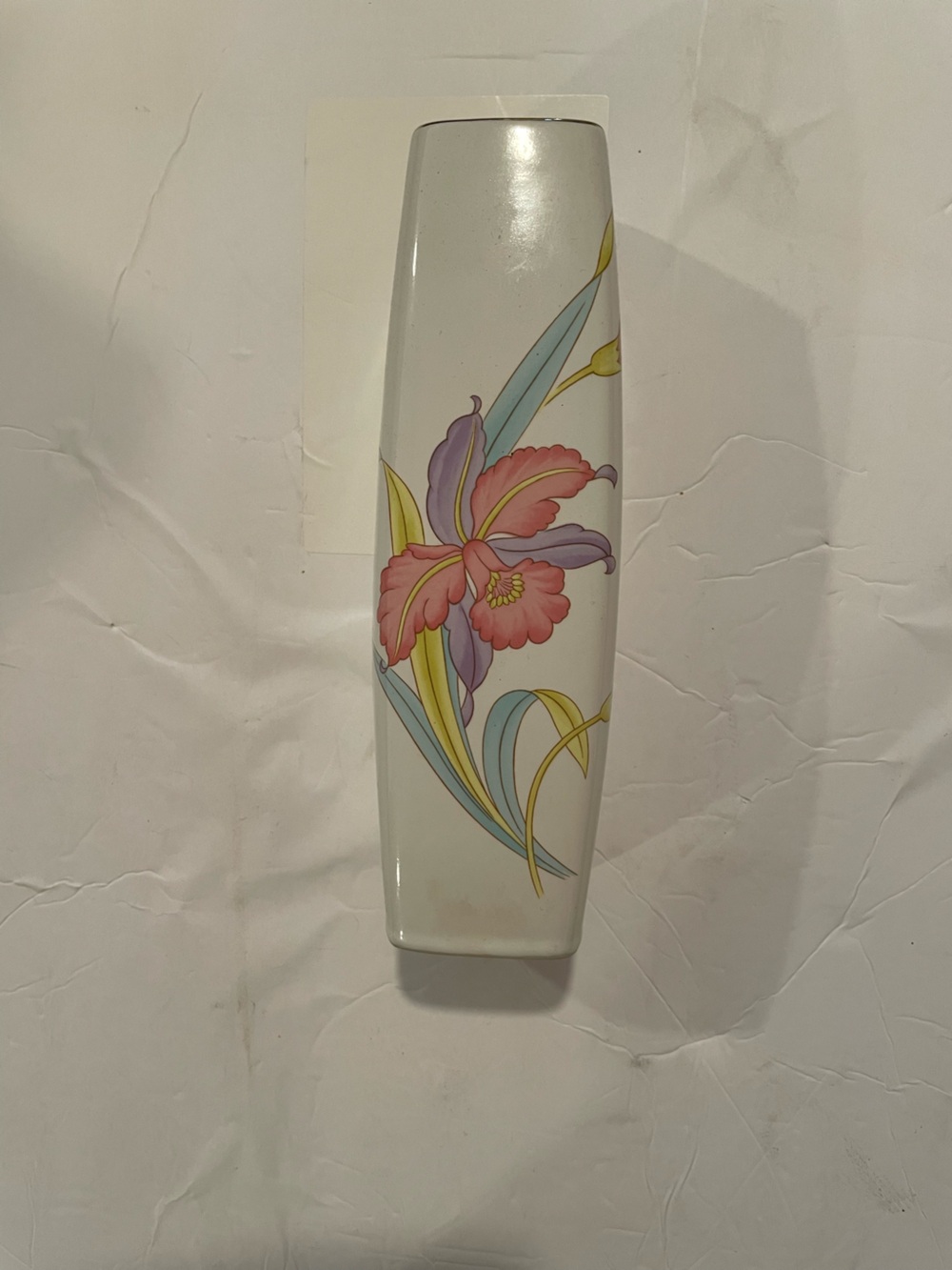 Vintage Floral Vase From Japan